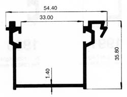 alumunium Curtain Wall-Curtain Wall Group 2083 - 2084